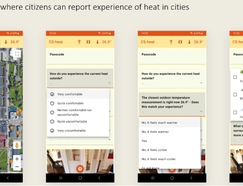 An app for citizen science is developed in Linköping